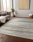 LOOMLAN Rugs Ayra Ivory Washable Indoor-Outdoor Rug