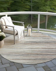 LOOMLAN Rugs Ayra Ivory Washable Indoor-Outdoor Rug