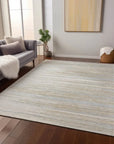 LOOMLAN Rugs Ayra Linen Washable Indoor-Outdoor Rug