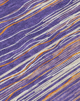 LOOMLAN Rugs Ayra Purple Washable Indoor-Outdoor Rug
