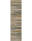 LOOMLAN Rugs Ayra Taupe Washable Indoor-Outdoor Rug