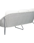 Azores 3 Seat Sofa - Coconut White Outdoor Couch - LOOMLAN - Seasonal Living - Outdoor Sofas & Loveseats