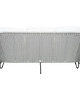 Azores 3 Seat Sofa - Coconut White Outdoor Couch - LOOMLAN - Seasonal Living - Outdoor Sofas & Loveseats