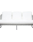 Azores 3 Seat Sofa - Coconut White Outdoor Couch - LOOMLAN - Seasonal Living - Outdoor Sofas & Loveseats