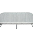 Azores 3 Seat Sofa - Coconut White Outdoor Couch - LOOMLAN - Seasonal Living - Outdoor Sofas & Loveseats