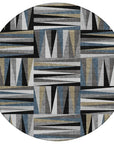 LOOMLAN Rugs Azura Black Washable Indoor-Outdoor Rug