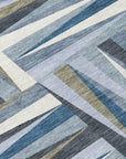 LOOMLAN Rugs Azura Blue Washable Indoor-Outdoor Rug