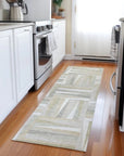 LOOMLAN Rugs Azura Ivory Washable Indoor-Outdoor Rug