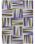 LOOMLAN Rugs Azura Lavender Washable Indoor-Outdoor Rug