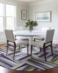 LOOMLAN Rugs Azura Lavender Washable Indoor-Outdoor Rug