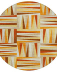 LOOMLAN Rugs Azura Orange Washable Indoor-Outdoor Rug