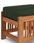 Summer Teak Outdoor Ottoman Sunbrella Cushions -- view 10
