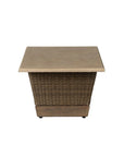 Charisma Aluminum Rectangular Outdoor Cocktail Table-Outdoor Coffee Tables-Lloyd Flanders-LOOMLAN