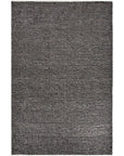 Basi 5x7 Indoor Outdoor Black Patio Rug - LOOMLAN - LOOMLAN - Outdoor Rugs