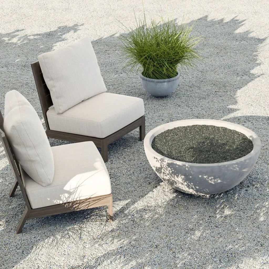 Bazaar Concrete Made Outdoor Fire Bowl Magic - LOOMLAN - Sunset West - Outdoor Fire Tables