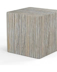Bazaar Concrete Madera Outdoor End Table - LOOMLAN - Sunset West - Outdoor Side Tables