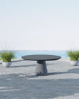 Bazaar Concrete Outdoor Dining Table - LOOMLAN - Sunset West - Outdoor Dining Tables