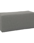 Bazaar Weatherproof Outdoor Ottoman - LOOMLAN - Sunset West - Outdoor Ottomans