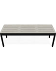 Bazza Durable Aluminum d Flat Armless Bench - LOOMLAN - Telescope - Outdoor Benches