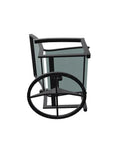 Bazza Sling Swivel Rocker MGP Arm Accents-Outdoor Accent Chairs-Telescope-LOOMLAN