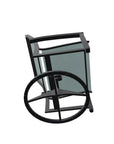 Bazza Sling Swivel Rocker MGP Arm Accents-Outdoor Accent Chairs-Telescope-LOOMLAN