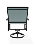 Bazza Sling Swivel Rocker MGP Arm Accents-Outdoor Accent Chairs-Telescope-LOOMLAN