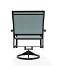 Bazza Sling Swivel Rocker MGP Arm Accents-Outdoor Accent Chairs-Telescope-LOOMLAN