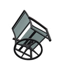 Bazza Sling Swivel Rocker MGP Arm Accents-Outdoor Accent Chairs-Telescope-LOOMLAN
