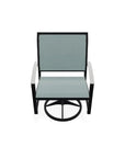 Bazza Sling Swivel Rocker MGP Arm Accents-Outdoor Accent Chairs-Telescope-LOOMLAN