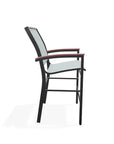 Telescope Bazza Stacking Balcony Height Armed Cafe Chair