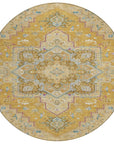 LOOMLAN Rugs Bellaya Gold Washable Indoor-Outdoor Rug