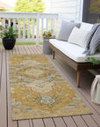 LOOMLAN Rugs Bellaya Gold Washable Indoor-Outdoor Rug