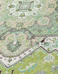 LOOMLAN Rugs Bellaya Green Washable Indoor-Outdoor Rug
