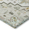 LOOMLAN Rugs Bellaya Ivory Washable Indoor-Outdoor Rug