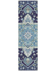 LOOMLAN Rugs Bellaya Navy Washable Indoor-Outdoor Rug