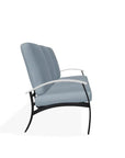Telescope Belle Isle Cushion Three Seater Curved Arm Sofa