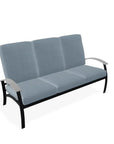 Telescope Belle Isle Cushion Three Seater Curved Arm Sofa