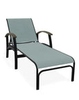 Telescope Belle Isle Sling Four Position Lay-Flat Chaise