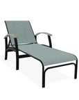Telescope Belle Isle Sling Four Position Lay-Flat Chaise