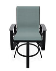 Telescope Belle Isle Sling Balcony Height Swivel Arm Chair