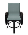 Telescope Belle Isle Sling Balcony Height Swivel Arm Chair