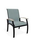 Telescope Belle Isle Aluminum Sling Arm Chair