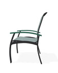 Telescope Belle Isle Aluminum Sling Arm Chair