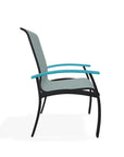 Telescope Belle Isle Aluminum Sling Arm Chair