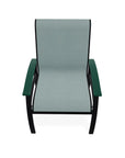 Telescope Belle Isle Aluminum Sling Arm Chair