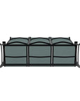 Telescope Belle Isle Sling Three Seat Sofa