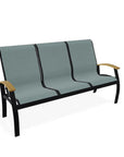 Telescope Belle Isle Sling Three Seat Sofa