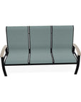 Belle Isle Sling Polymer Arms 2 - Seat Glider - LOOMLAN - Telescope - Outdoor Sofas & Loveseats