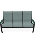 Belle Isle Sling Polymer Arms 2 - Seat Glider - LOOMLAN - Telescope - Outdoor Sofas & Loveseats