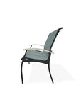 Belle Isle Sling Polymer Arms 2 - Seat Glider - LOOMLAN - Telescope - Outdoor Sofas & Loveseats